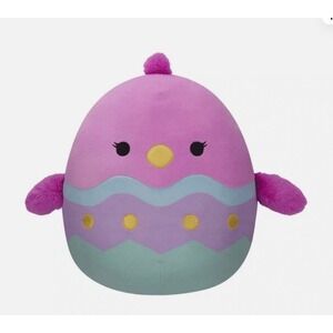 Squishmallows 12 Inch Easter Chick in Egg  Pastel Plush Toy Original 2024